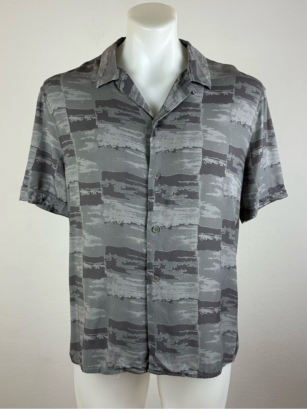 Paige Men’s Patterned Short-Sleeve Button-Up Shirt